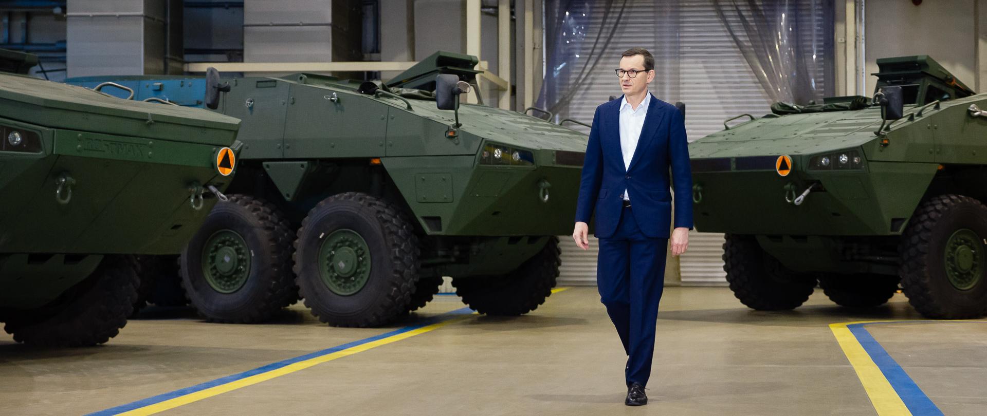 Premier w zakładach Rosomak S.A.