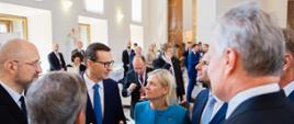 Premier rozmawia z europejskimi przywódcami.